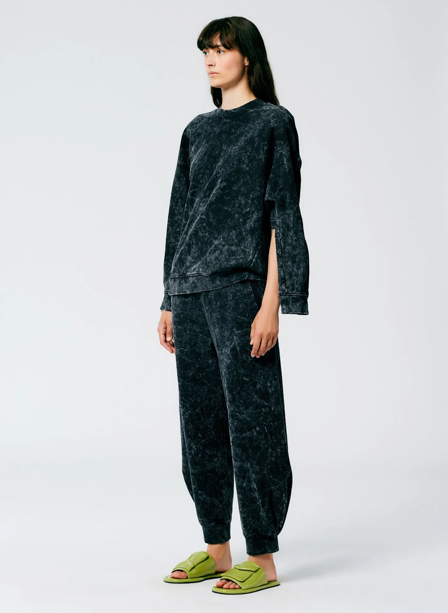 Acid Wash Calder Sweatpant - Long