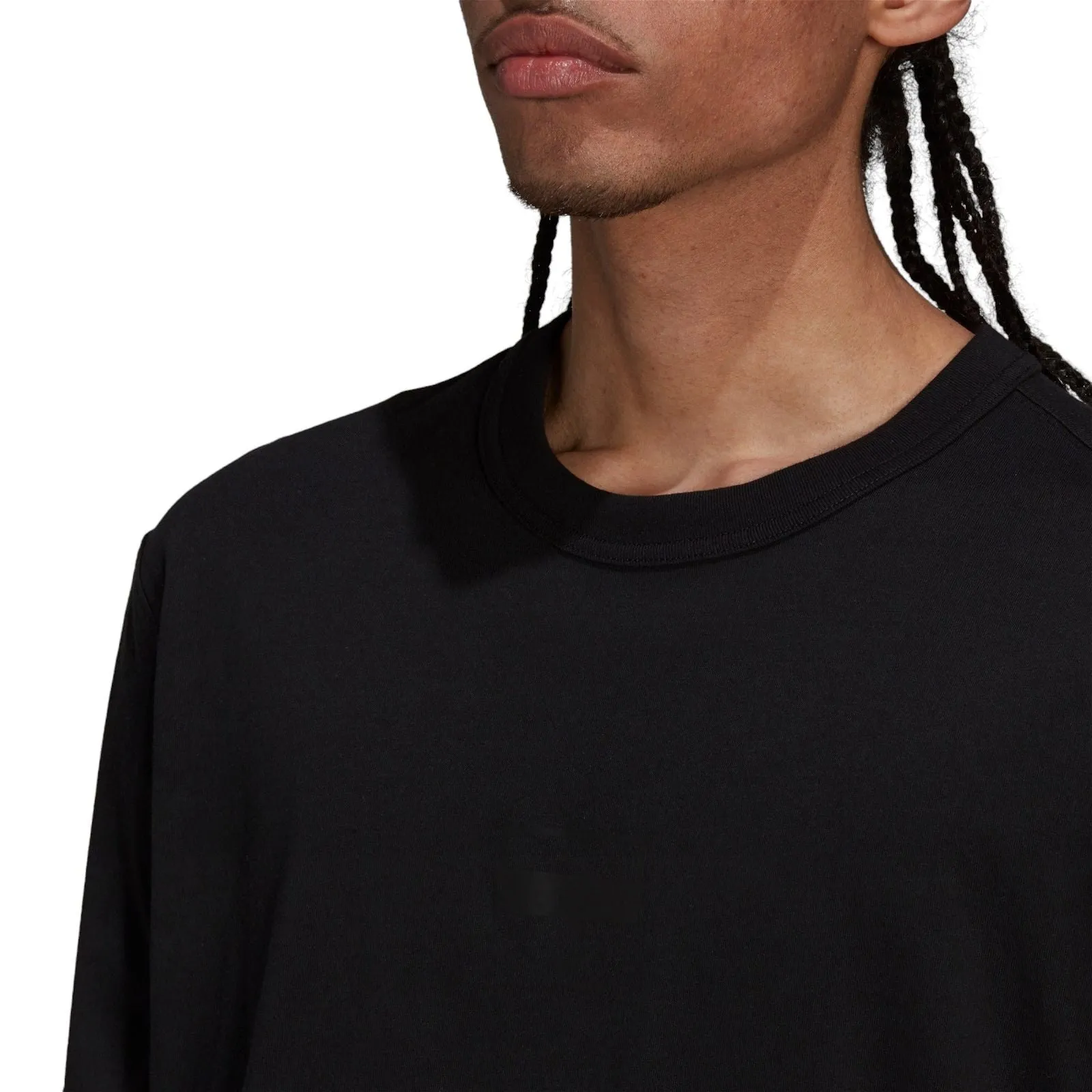 adidas Originals R.Y.V. Long Sleeve Logo T-Shirt - Black