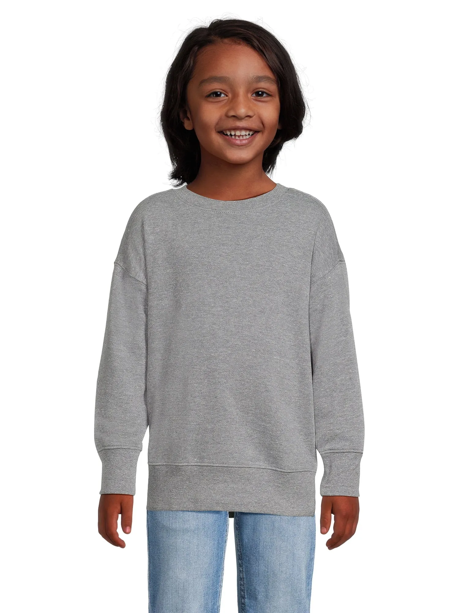 Athletic Works Boys Fleece Sweatshirt, Sizes 4-18 & Husky