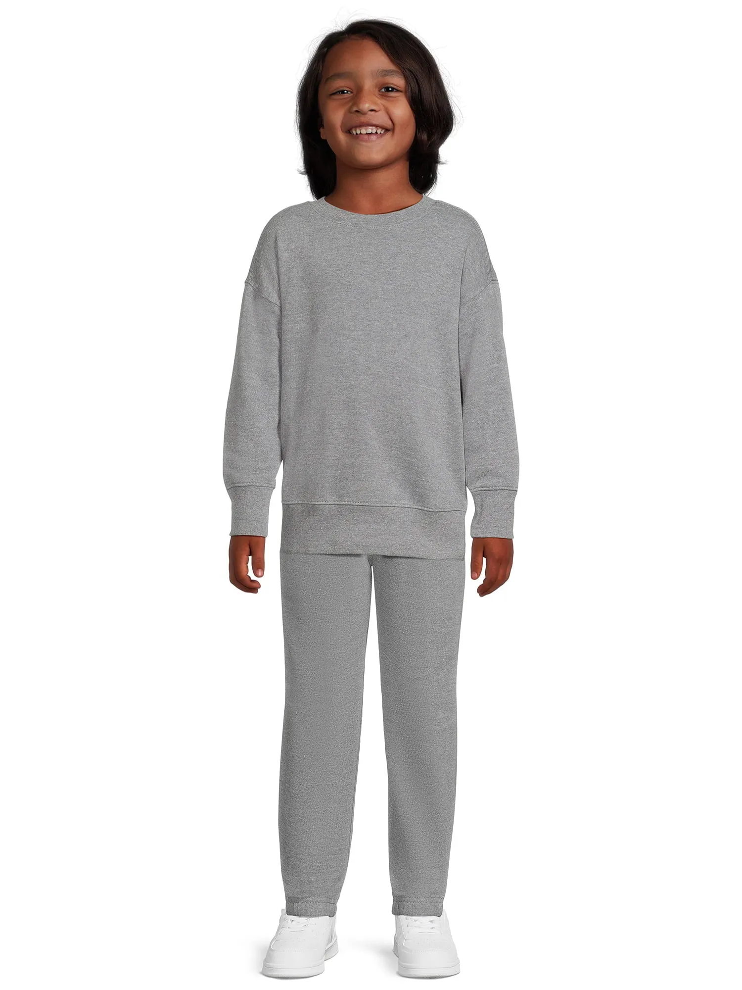 Athletic Works Boys Fleece Sweatshirt, Sizes 4-18 & Husky