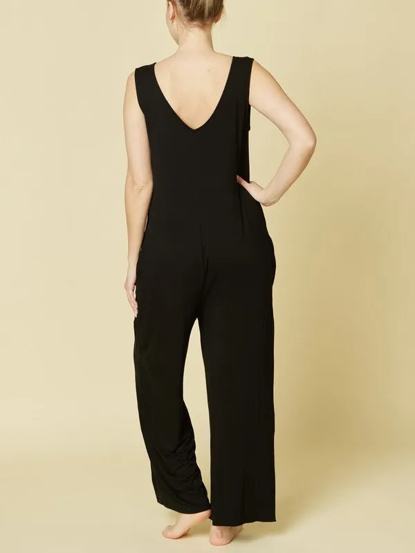 BAMBOO SLEEVELESS ROMPER