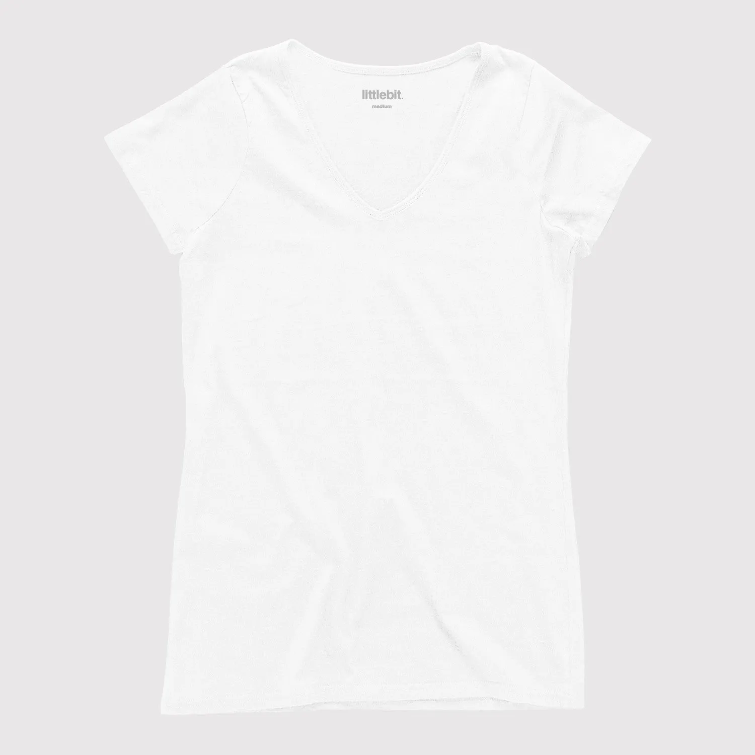 Basic Womens V Neck T-Shirt
