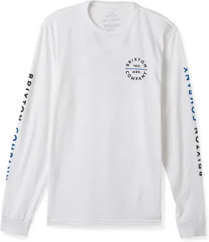 Brixton Men's Pledge Long Sleeve Standard T-Shirt