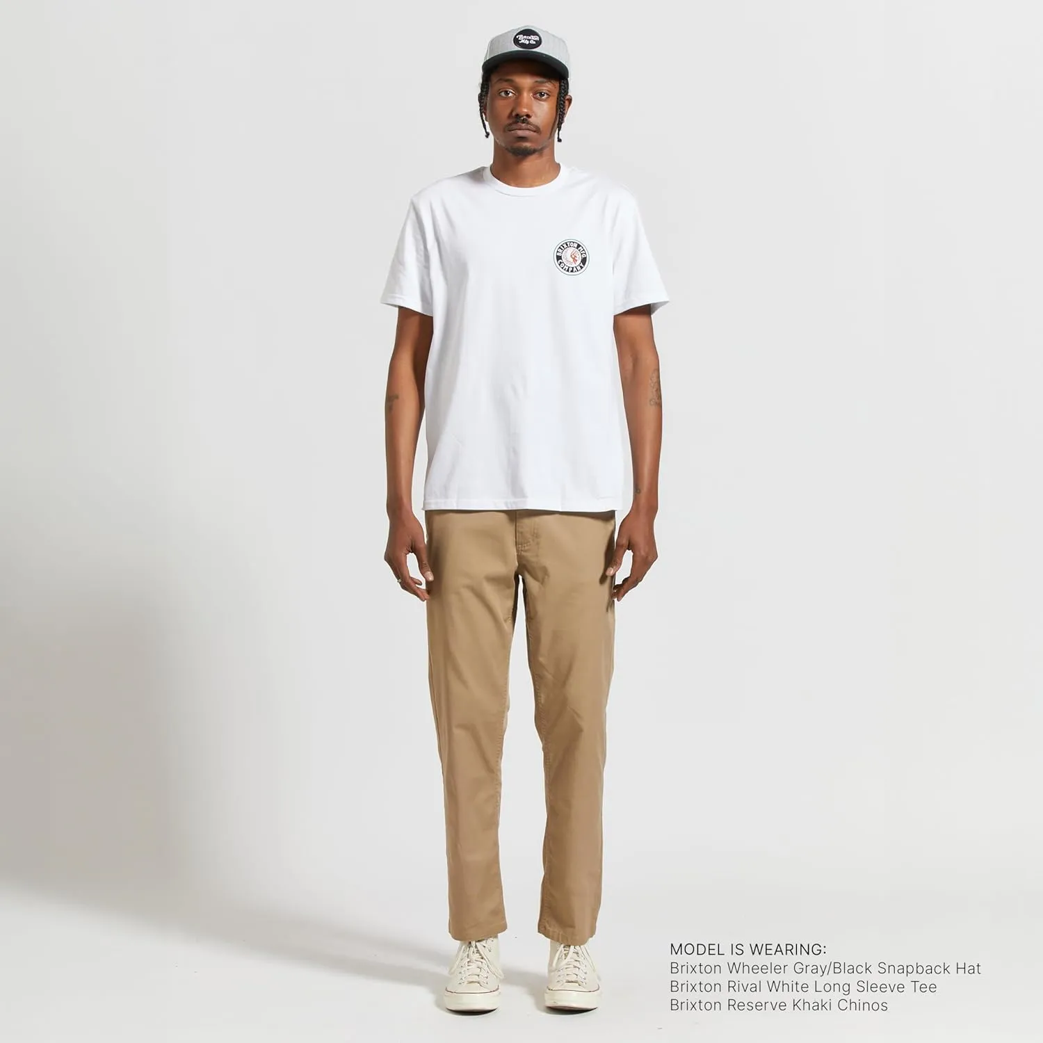 Brixton Men's Rival Ii Short Sleeve Standard T-Shirt