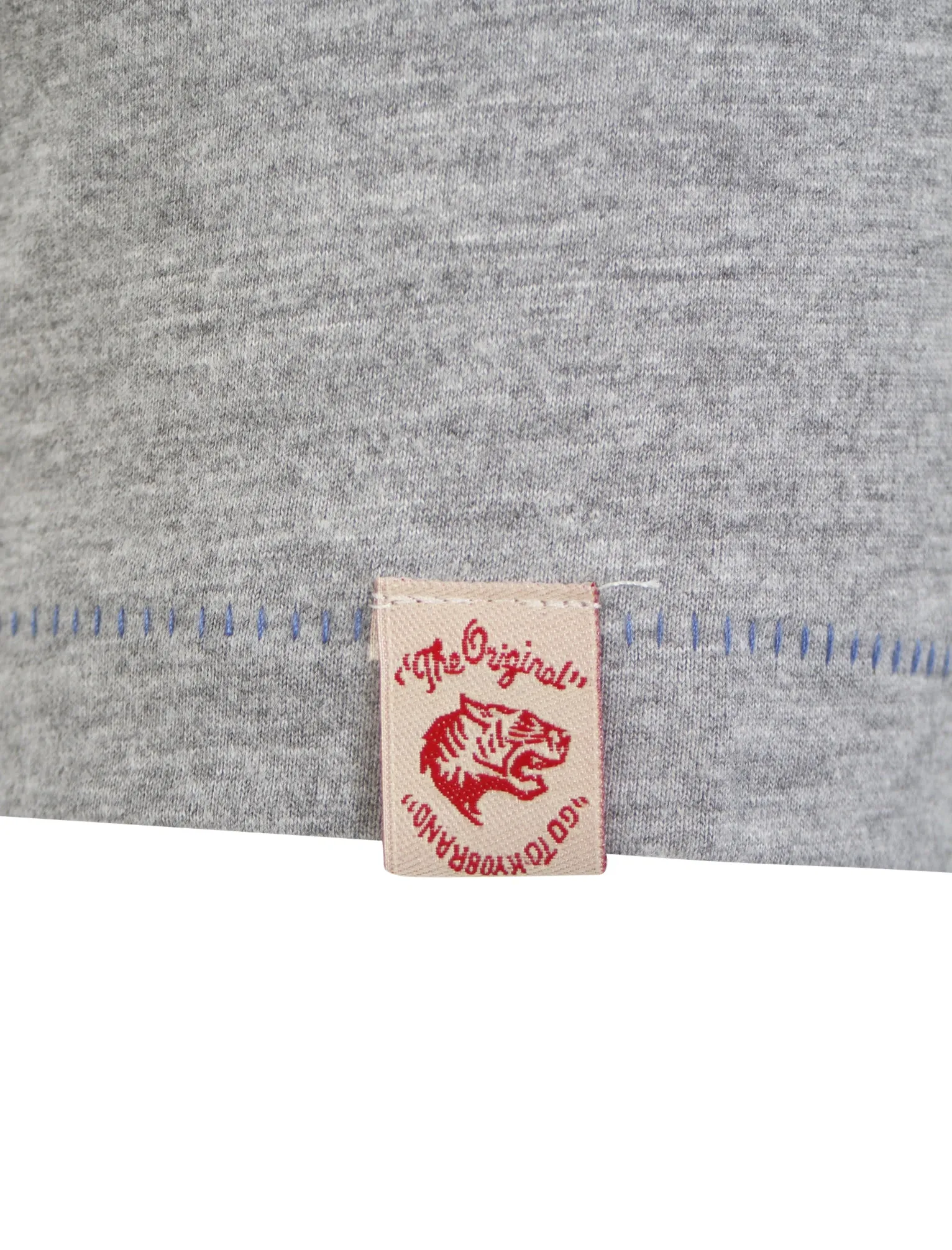 Cali Surf Motif T-Shirt in Grey Marl - Tokyo Laundry