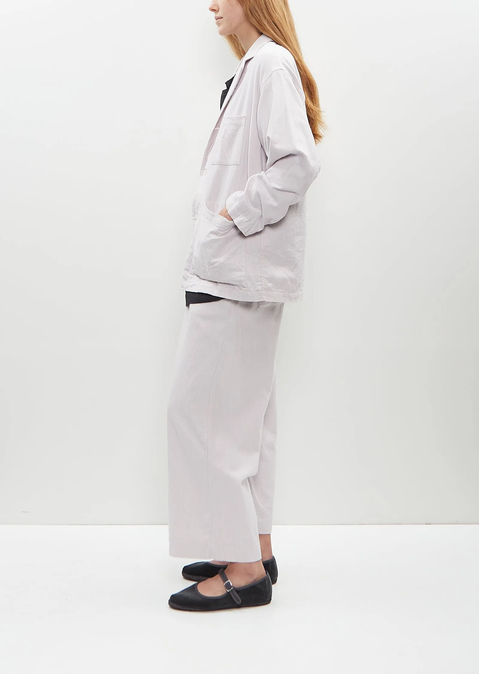 Cotton Flannel Atelier Jacket
