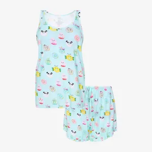 Donuts - Women Tank Top & Ruffled Short PJs