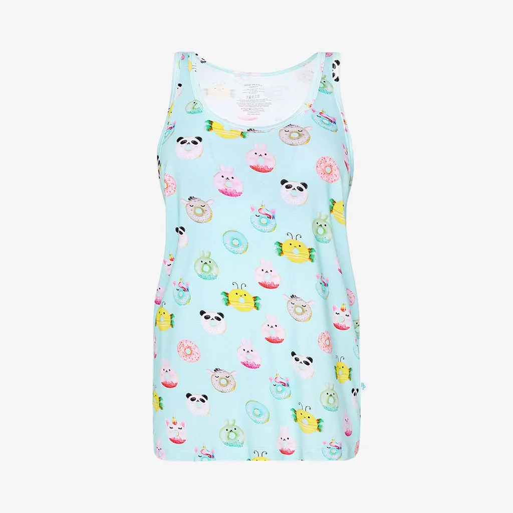 Donuts - Women Tank Top & Ruffled Short PJs