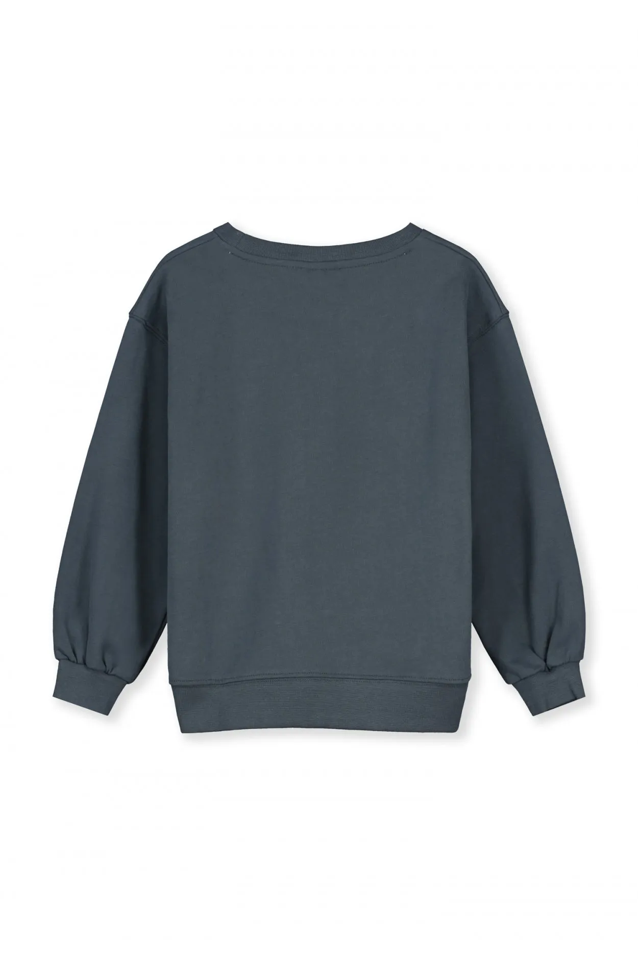Dropped Shoulder Sweater | Blue Grey