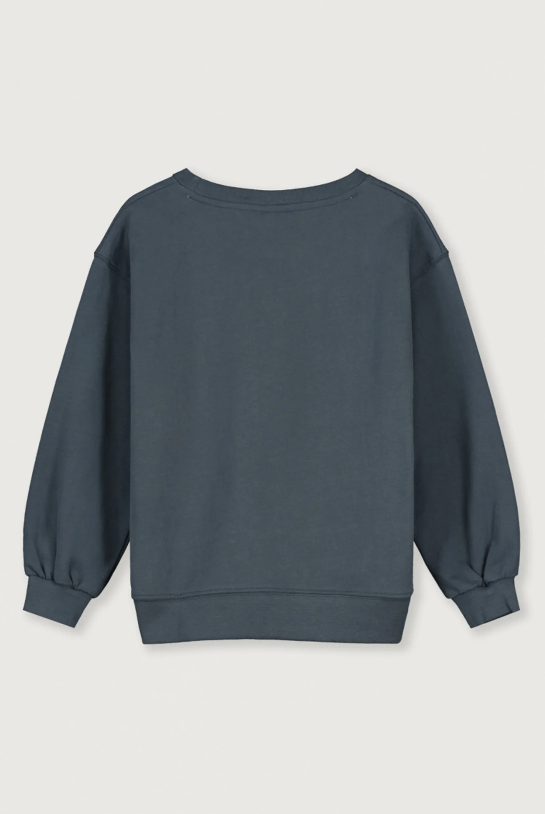 Dropped Shoulder Sweater | Blue Grey
