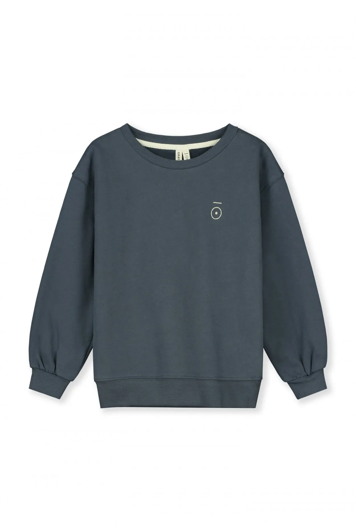 Dropped Shoulder Sweater | Blue Grey