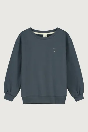 Dropped Shoulder Sweater | Blue Grey