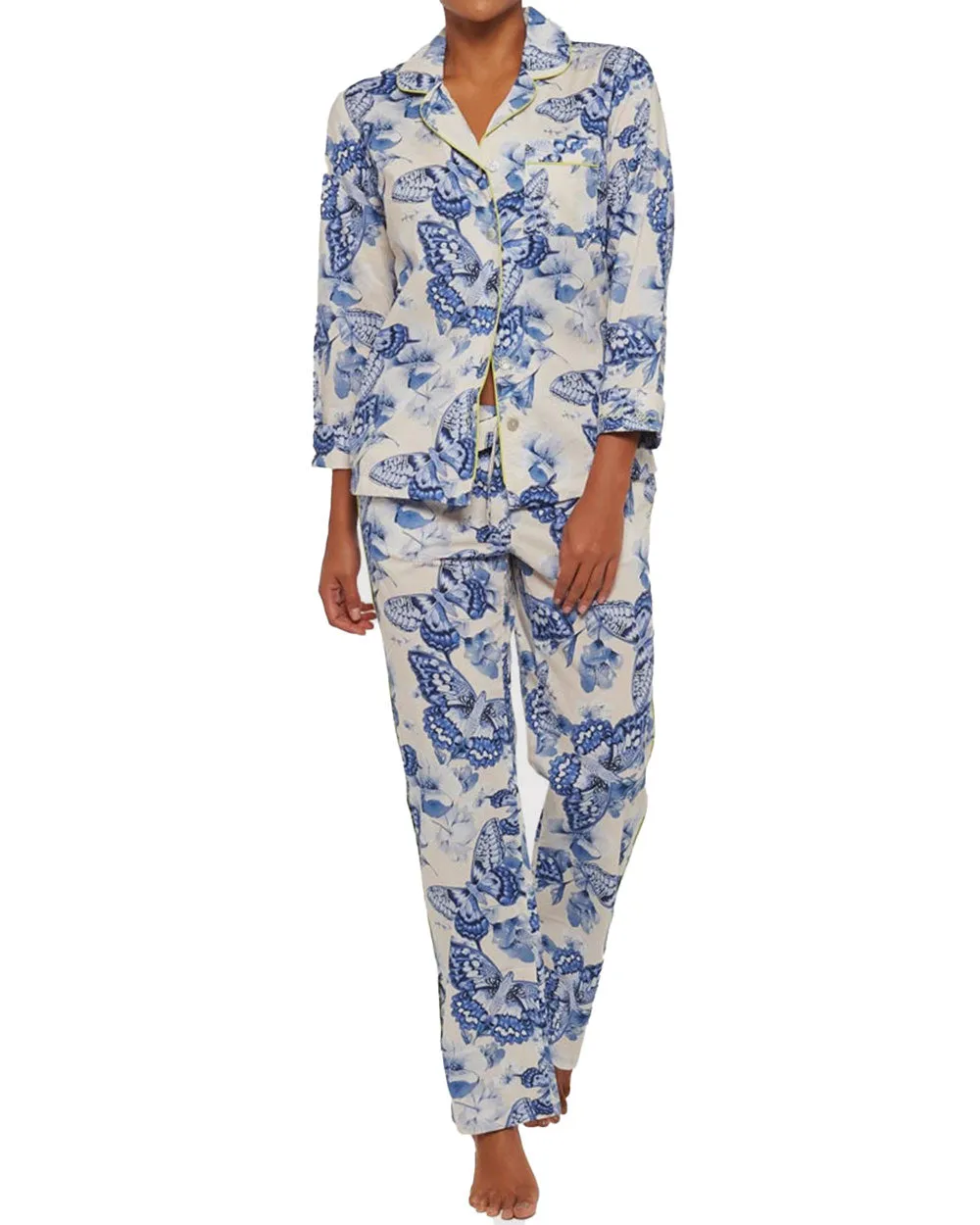 Emma Pajama Set in Butterfly Dream