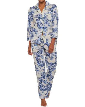 Emma Pajama Set in Butterfly Dream