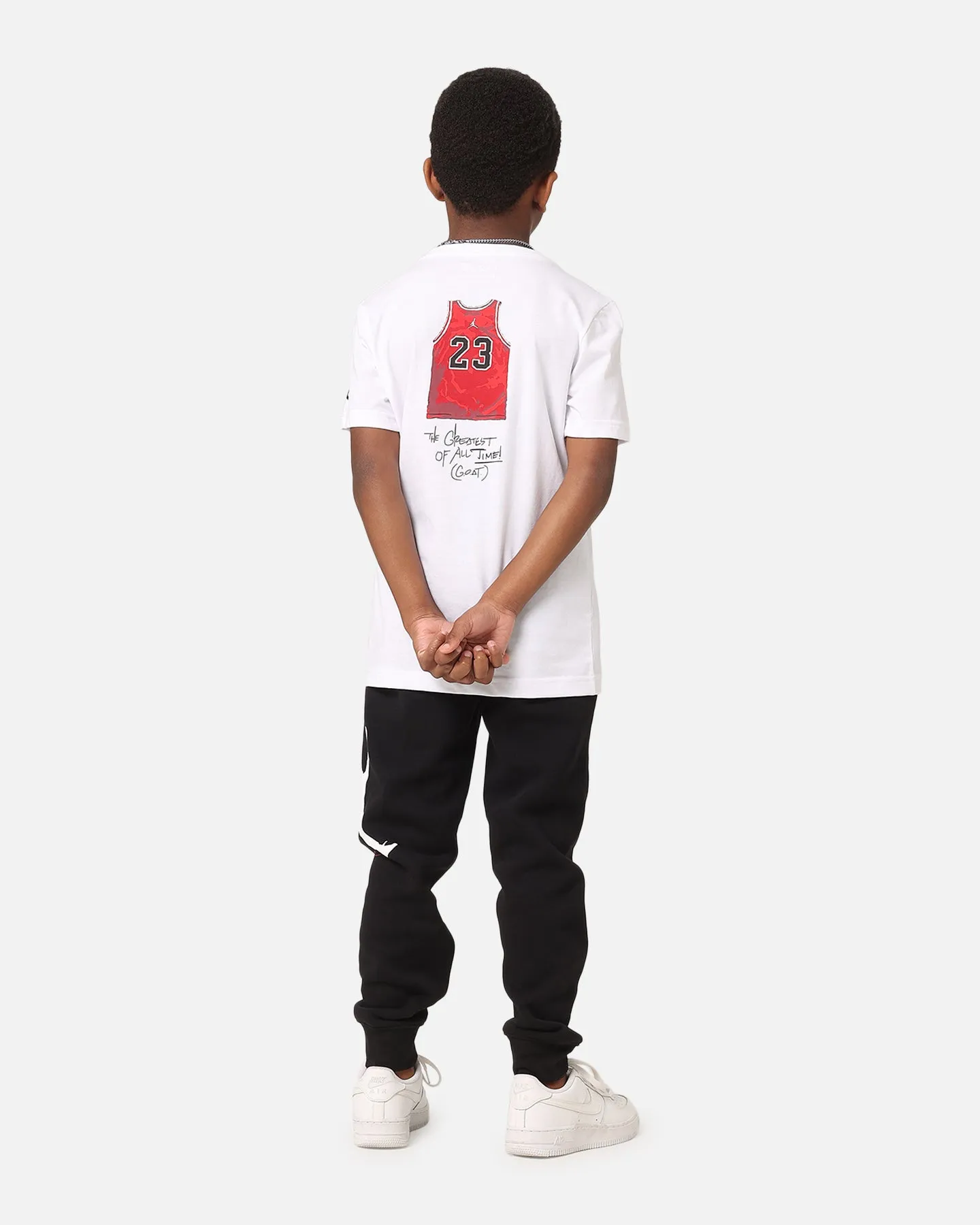 Jordan Kids' The Jersey T-Shirt White