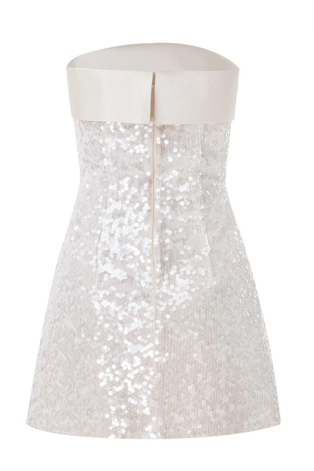 Strapless Sequin Mini Dress