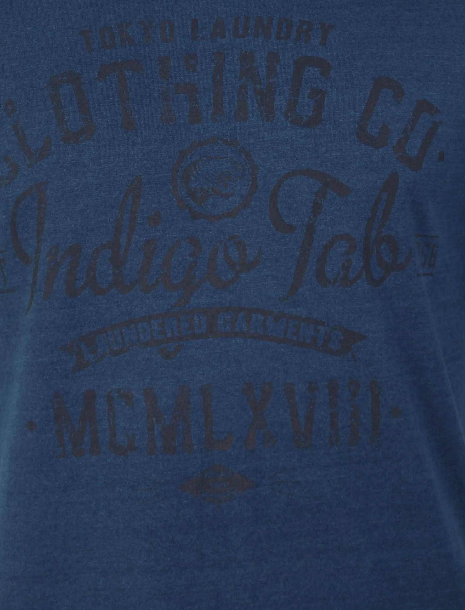 T-shirt in Light Indigo - Tokyo Laundry