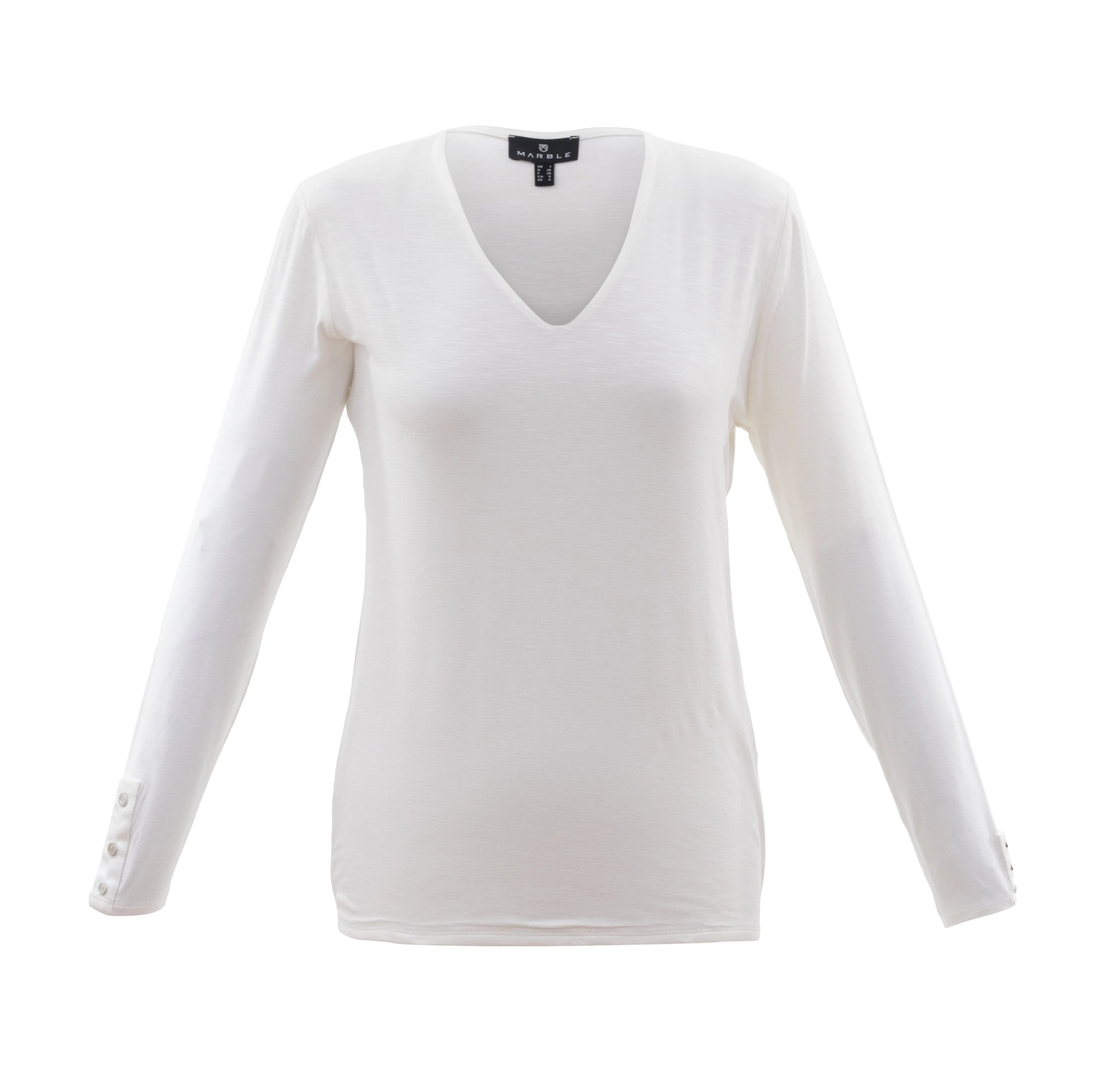 V-Neck Long Sleeve Tee