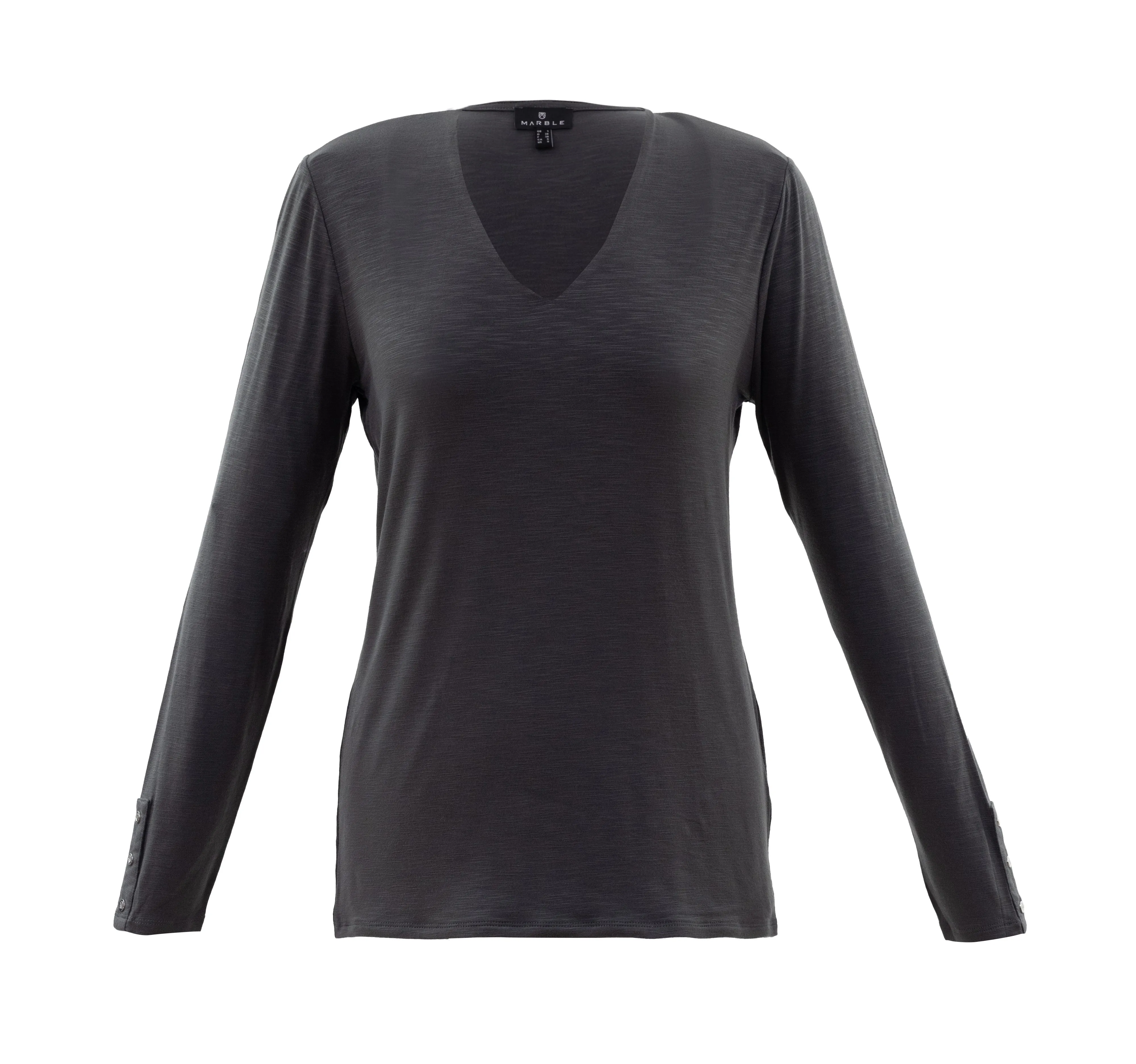 V-Neck Long Sleeve Tee