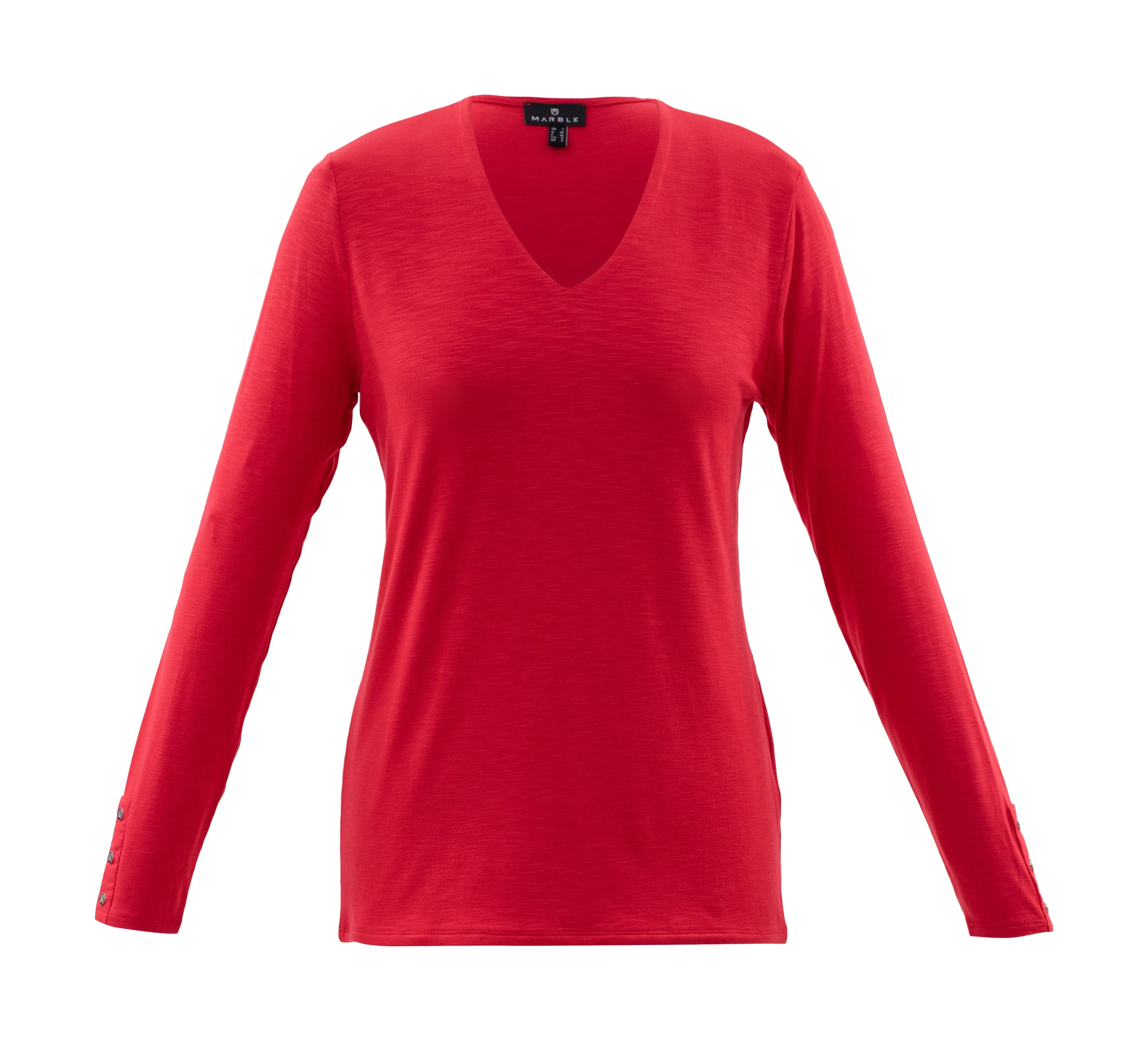 V-Neck Long Sleeve Tee
