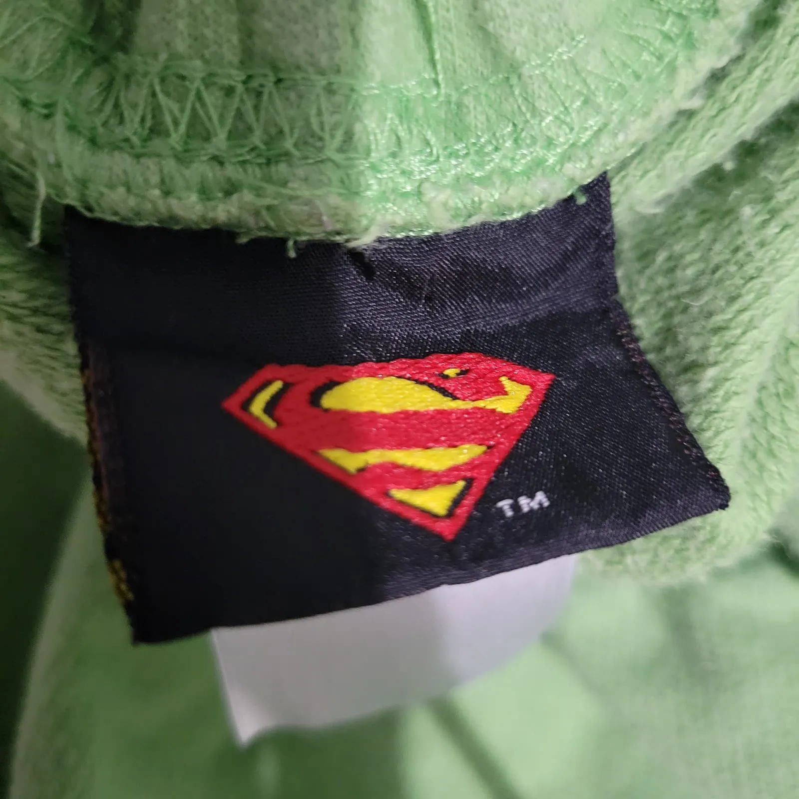 Vintage Supergirl Sweatpants Green Pastel Cropped DC Comics Tattoo Cotton Capri Pants Joggers Y2K Size Small