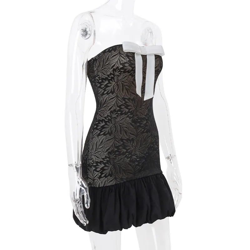 Vvsha Emery Strapless Mini Dress