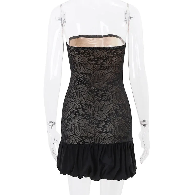 Vvsha Emery Strapless Mini Dress