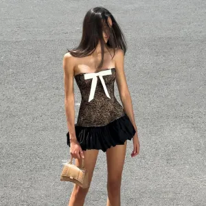 Vvsha Emery Strapless Mini Dress